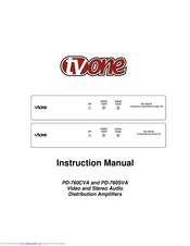 Tvone PD-760SVA Instruction Manual