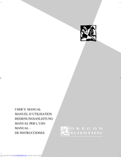 Oregon Scientific PDA283 User Manual