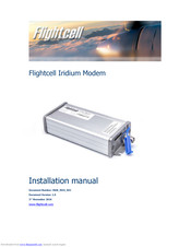 Flightcell Iridium Installation Manual