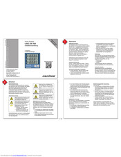 janitza UMG96RM Installation Manual