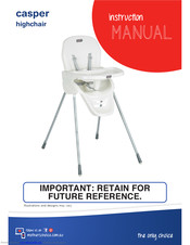 Dorel casper Instruction Manual