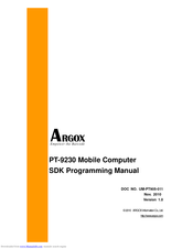 Argox PT-9230 Sdk Programming Manual