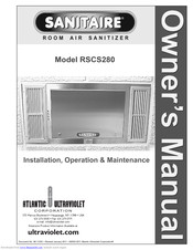 Sanitaire RSCS280 Owner's Manual