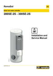 REMASOL 300SE-2S Installation And Service Manual