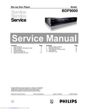 Philips BDP9000 Service Manual