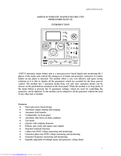 Ista AMF2.0 Operator's Manual