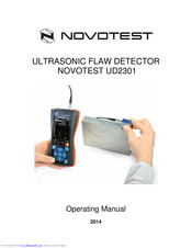 NOVOTEST UD2301 Operating Manual
