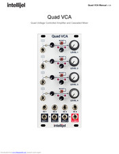 Intellijel Quad VCA User Manual