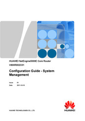 Huawei NetEngine5000E Configuration Manual