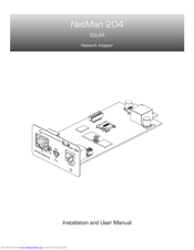 Aros NETMAN204 SOLAR Installation And User Manual