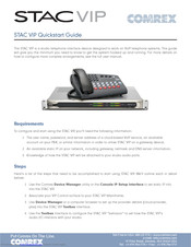 Comrex STAC VIP Quick Start Manual
