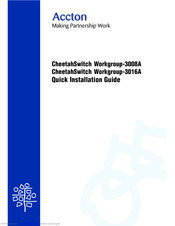 Accton Technology 3016A Quick Installation Manual