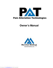 Marchan Medical PAT Owner's Manual