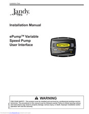 Jandy ePump Installation Manual