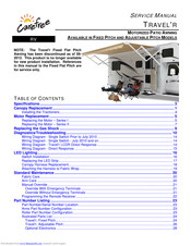 Carefree TRAVEL'R ADJUSTABLE PITCH Service Manual
