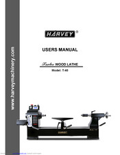 HARVEY T-40 User Manual