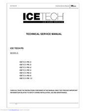 ICETECH PS 122 Technical & Service Manual