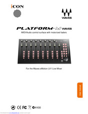 icon Audio Platform M Waves User Manual