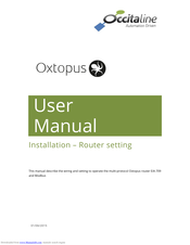 OCCITALINA OXTOPUS EIA-709 User Manual