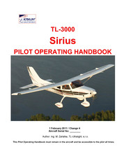 Sirius Satellite Radio TL-3000 Pilot Operating Handbook