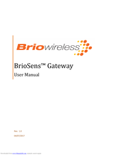 BRIO BrioSens User Manual