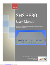 Avadesign SHS 3830 User Manual