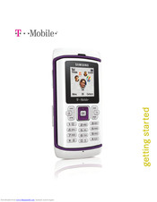 Samsung T-MOBILE COMEBACK Getting Started