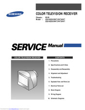 Samsung CS21K2DX/BWT Service Manual
