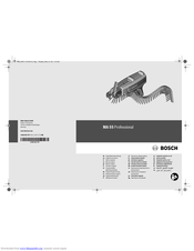 Bosch MA 55 Professional Original Instructions Manual