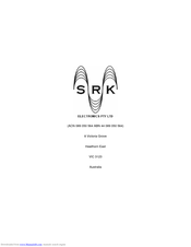 SRK Electronics FMA501 Manual