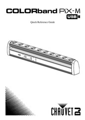 Chauvet COLORband PiX-M USB Quick Reference Manual