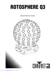 Chauvet Rotosphere Q3 Quick Reference Manual