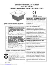 Costco 1031581 Installation And User Instructions Manual