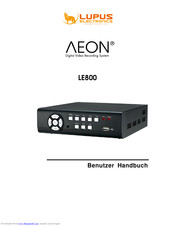 Lupus Electronics AEON LE800 User Manual