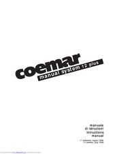 Coemar 12 plus User Manual