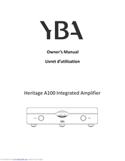 Heritage A100 Owner's Manual