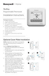 Honeywell T4 Pro Manuals | ManualsLib