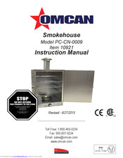 Omcan PC-CN-0009 Instruction Manual