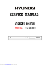 Hyundai HE-DX330 Service Manual