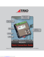 Trio MC302X Quick Connection Manual