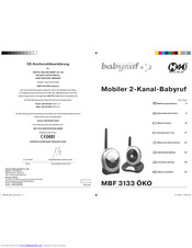 babyruf MBF 3133 OKO Operating Instructions Manual