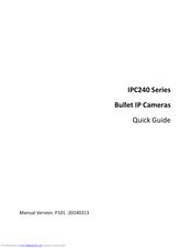 Zhejiang Uniview Technologies IPC240 Series Quick Manual