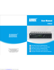 August international DVB425 User Manual