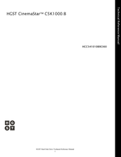HGST CinemaStar C5K1000.B Technical Reference Manual