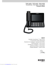 ETVAX 40510 Quick Manual