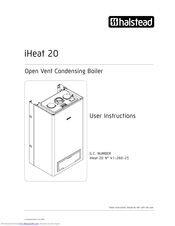 Halstead iHeat 20 User Instructions