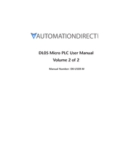Automation Direct DL05 User Manual