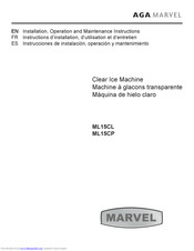 AGA marvel MA15CL Installation, Operation And Maintenance Instructions
