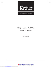 Kraus KPF-1622 Installation Manual