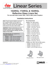Valor 1725RGL-3 Installation Instructions Manual